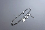 [ 925 Sterling silver ] Lucky Charm Pendant Silver Bracelet