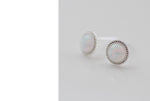 [ 925 Sterling silver ] Mini Opal Stone Roren Earring