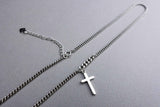 [ 925 Sterling silver ] Cross Pendant Silver Necklace