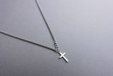 [ 925 Sterling silver ] Cross Pendant Silver Necklace