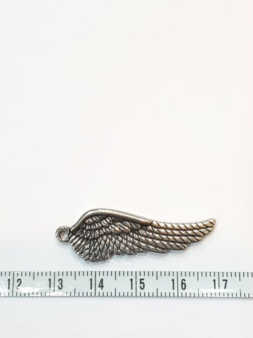 SG.125 // Surgical Steel Widespread Wing Pendant , 2 Pc