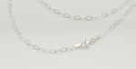 [ 925 Sterling silver ] Small Hammer Italian Chain Silver Necklace