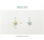 PD.0021-07 // Mini starfish Pendant, Jewelry Supplies, Jewelry Making, (Gold, Rhodium Plated), 2 pc