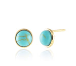 [ 925 Sterling silver ] Turquoise Stone Earring