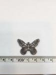 SG.090 // Surgical Steel Butterfly Pendant , 2 Pc