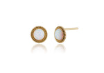 [ 925 Sterling silver ] Mini Opal Stone Roren Earring