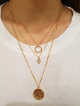 [ Jewelry ] Gold Plated Layered Necklace