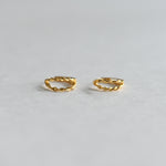 [ 925 Sterling silver ] 925 Silver Twisted Stick Ring One-Touch Earrings