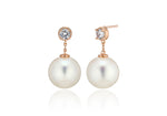 [ 925 Sterling silver ] 12mm Pearl Drop Earring