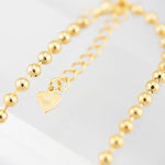 [ 925 Sterling silver ] 3mm Ball Chain Silver Bracelet