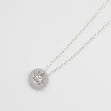 [ 925 Sterling silver ] Cubic Star Silver Necklace