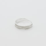 [ 925 Sterling silver ] Leaf Pattern Open Silver Ring