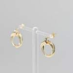 [ 925 Sterling silver ]Triple Hoop Silver Earring