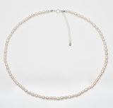 [ 925 Sterling silver ] Fresh Water Pearl Silver Necklace