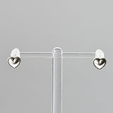 [ 925 Sterling silver ] Antique Heart Rocket Silver Earring