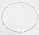 [ 925 Sterling silver ] Fresh Water Pearl Silver Necklace