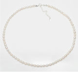 [ 925 Sterling silver ] Fresh Water Pearl Silver Necklace