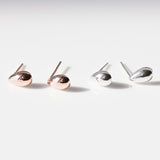 [ 925 Sterling silver ] Mini Water Drop Silver Earring