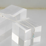 [ 925 Sterling silver ] Blue Baguette Silver Bracelet