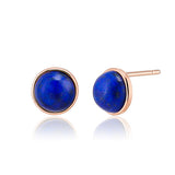 [ 925 Sterling silver ] Lapis Stone Earring