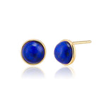 [ 925 Sterling silver ] Lapis Stone Earring