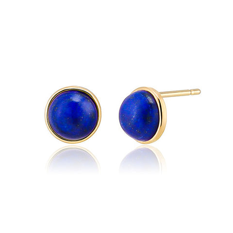 [ 925 Sterling silver ] Lapis Stone Earring