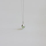 [ 925 Sterling silver ] Frenight Natural Stone Rough Jewel Necklace