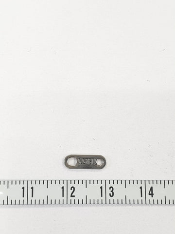 SG.158 // Surgical Steel Clasp  A(STEEL) Bar, 30 Pc