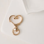 BA.291 // Heart Keyholder, 2 Pc [B-BB-0026]