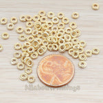 BD.022 // Round Textured Doughnut Shape Spacer, 10 Pc