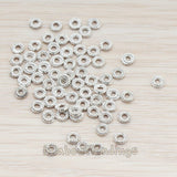 BD.022 // Round Textured Doughnut Shape Spacer, 10 Pc