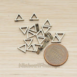 BD.030 // Triangle Metal Bead, 2 Pc