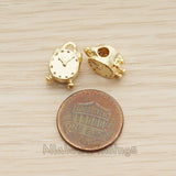 BD.034 // Table Clock Metal Bead, 2 Pc