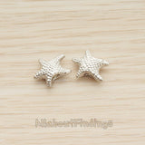 BD.036 // Mini Starfish Metal Bead, 2 Pc