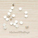 BD.062 // Hexagon Beads Charm, 4 Pc