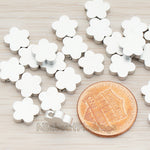 BD.942-02 // Large Cloud Flower Metal Bead, 4 Pc