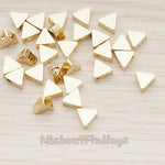 BD.947-01 // Mini Triangle Metal Bead, 4 Pc