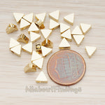 BD.947-01 // Mini Triangle Metal Bead, 4 Pc