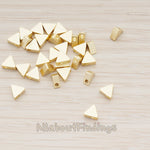 BD.947-01 // Mini Triangle Metal Bead, 4 Pc