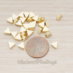 BD.947-01 // Mini Triangle Metal Bead, 4 Pc