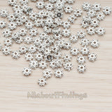 BD.953-02 // Mini Flower Metal Bead 4mm, 20 Pc