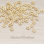 BD.953-03 // Mini Flower Metal Bead 5mm, 20 Pc