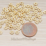 BD.953-03 // Mini Flower Metal Bead 5mm, 20 Pc