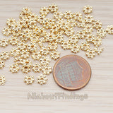 BD.953-03 // Mini Flower Metal Bead 5mm, 20 Pc