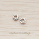 BD.954 // Dottend O Link Metal Bead 5mm, 10 Pc