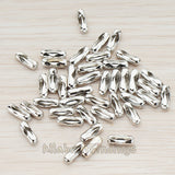 BA.121 // Ball Chain End Clip Clasp, 20 Pc