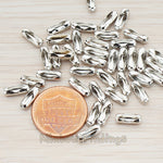 BA.121 // Ball Chain End Clip Clasp, 20 Pc