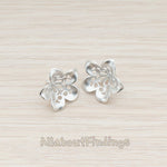 BA.174 // Bell Flower Bead Cap for Half Drilled Bead, 2 Pc