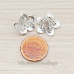 BA.174 // Bell Flower Bead Cap for Half Drilled Bead, 2 Pc