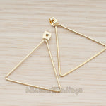 BSC.232 // Simple Triangle Earnut Findings, 2 Pc